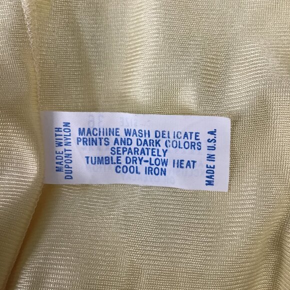 Vintage VANITY FAIR Dupont Nylon Lace Lingerie Teddy Bodysuit Size 36 - Picture 9 of 11